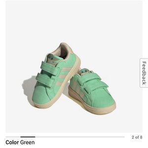 Adidas Grand Court Grogu Cloudfoam Slip-On Sneaker